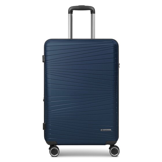 Franky Dallas 3.0 Carrello a 4 ruote M 65 cm con piega elastica