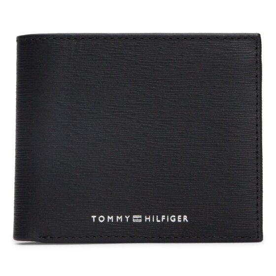 Tommy Hilfiger TH Plaque Portafoglio Pelle 11.5 cm