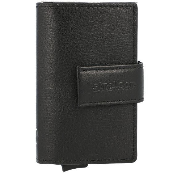 Strellson Carter Custodia per carta di credito Protezione RFID Pelle 7 cm