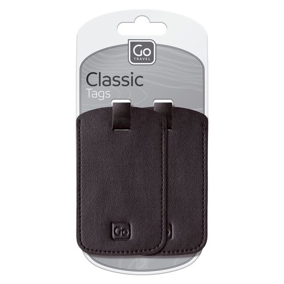 Go Travel Set di etichette per indirizzi Classic Tags 2 pz.