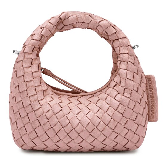LES VISIONNAIRES Greta Micro weave Borsetta Pelle 20 cm