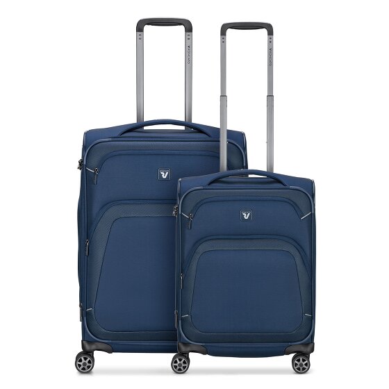 Roncato Gateway 4 ruote Set di valigie 2 pezzi con piega di espansione