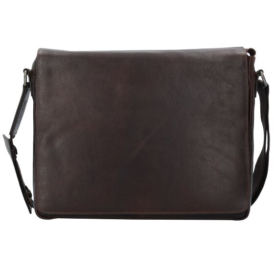 Leonhard Heyden Roma Messenger in pelle 38 cm Scomparto per laptop