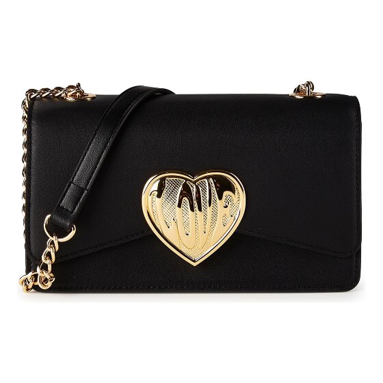 Love Moschino Victory Heart Borsa a spalla Vera Pelle 21.5 cm