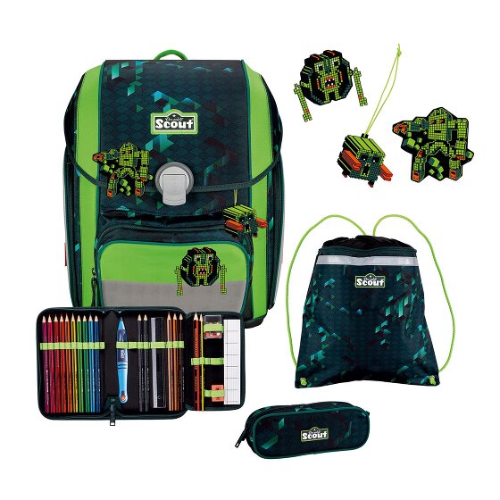 Scout Genius Set di borse per la scuola 4 pezzi