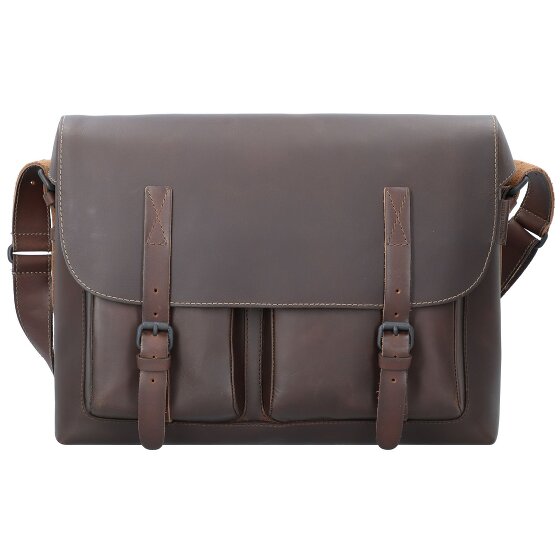 aunts & uncles Good Old Friends Bro Messenger in pelle 39 cm Scomparto per laptop