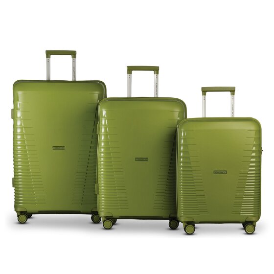 Worldpack Havanna 4 ruote Set di valigie 3 pezzi