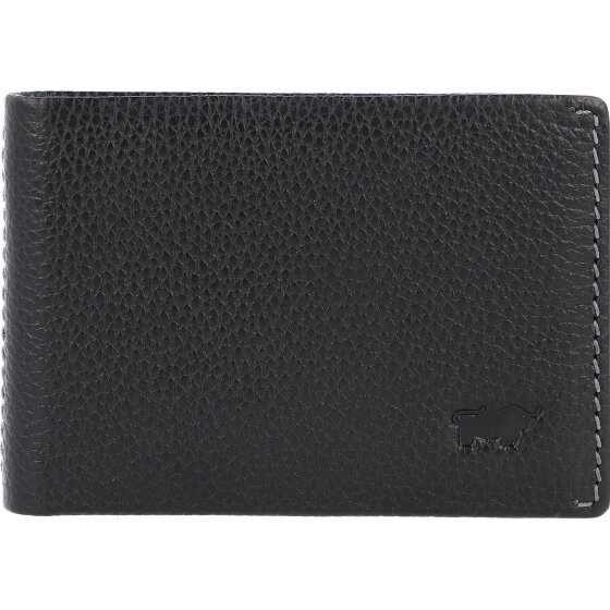 Braun Büffel Portafoglio Prato RFID in pelle 10 cm
