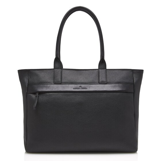 Castelijn & Beerens Anna Shopper Borsa RFID in pelle 45 cm Scomparto per laptop