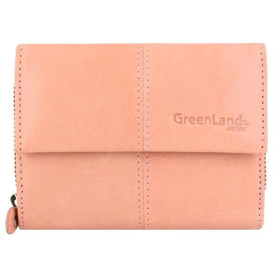 Greenland Nature Portafoglio Nature Soft RFID in pelle 13 cm