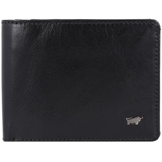 Braun Büffel Portafoglio Country RFID in pelle 12 cm