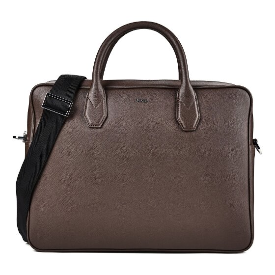 Boss Northon Valigetta Vera Pelle 38 cm