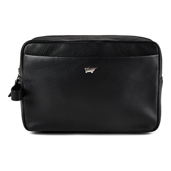 Braun Büffel Golf 3.0 Borsa da toilette Vera Pelle 25.5 cm