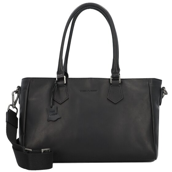 Greenburry Pure Black Borsetta Pelle 33 cm