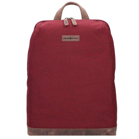 Greenburry Zaino Derby in PET riciclato Scomparto per laptop da 43 cm