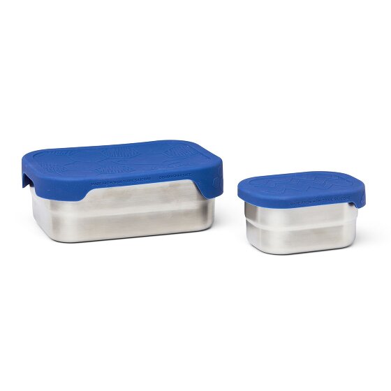 Ergobag Set di scatole per il pranzo in acciaio inox 2 pz. 17 cm Ergobag Set di scatole per il pranzo in acciaio inox 2 pz. 17 cm