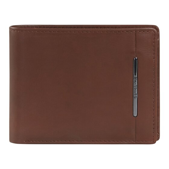Samsonite Eluxe Veg Portafoglio Protezione RFID Vera Pelle 11 cm