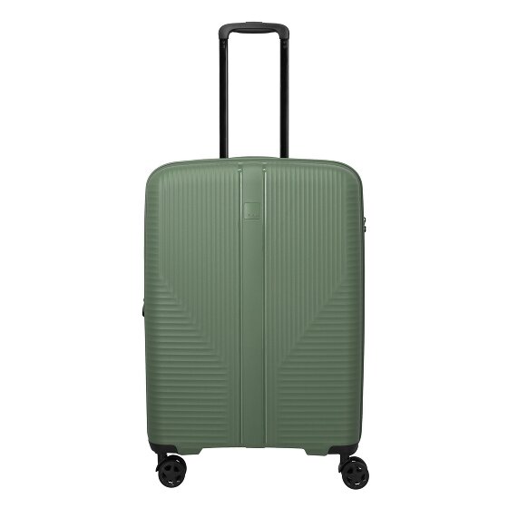 Travelite Air Stripe 4 ruote Carrello M 66 cm con piega di espansione Travelite Air Stripe 4 ruote Carrello M 66 cm con piega di espansione