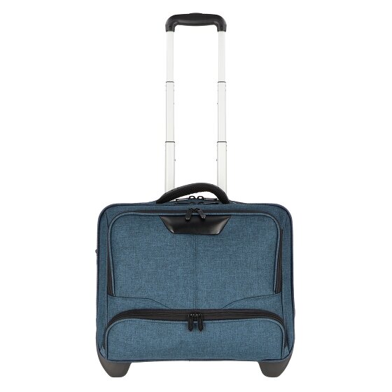 Dermata 2 ruote Carrello business 41 cm Scomparto per laptop