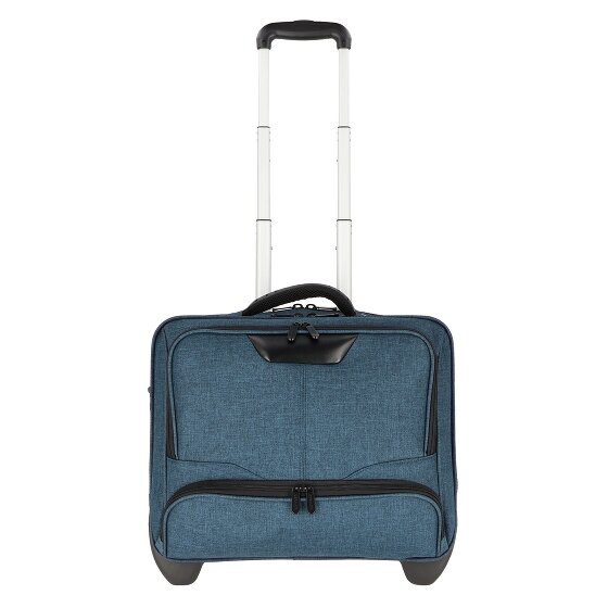 Dermata 2 ruote Trolley business 41 cm Vano porta PC