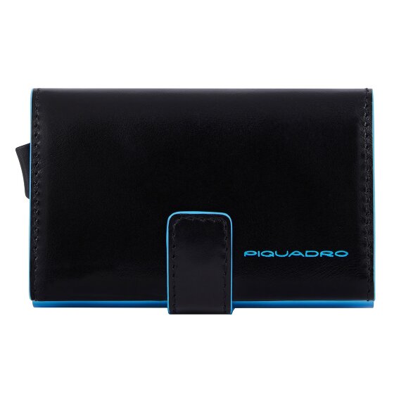Piquadro B2 Custodia per carta di credito Protezione RFID Pelle 6.5 cm
