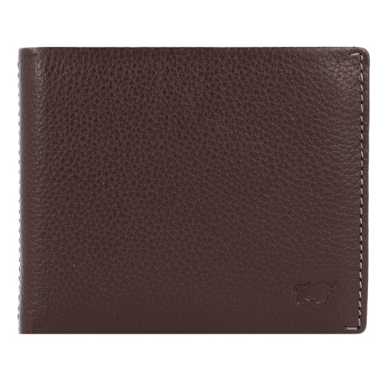 Braun Büffel Portafoglio Prato RFID in pelle 11 cm