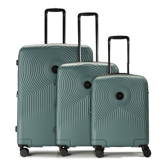 Gabol Radar 4 ruote Set di valigie 3 pezzi con piega di espansione