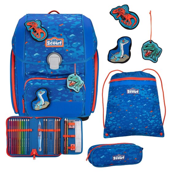 Scout Set di cartelle per la scuola Genius 4 pezzi Superflask
