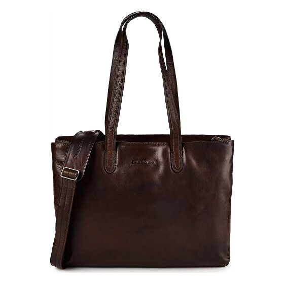 Plevier Power Borsa shopper Vera Pelle 31 cm Vano porta PC