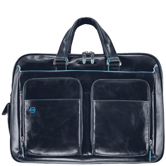 Piquadro Blue Square Cartella in pelle 41 cm Scomparto per laptop