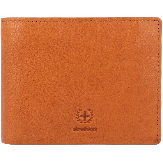 Strellson Blackwall Myles Portafoglio Protezione RFID Pelle 12 cm