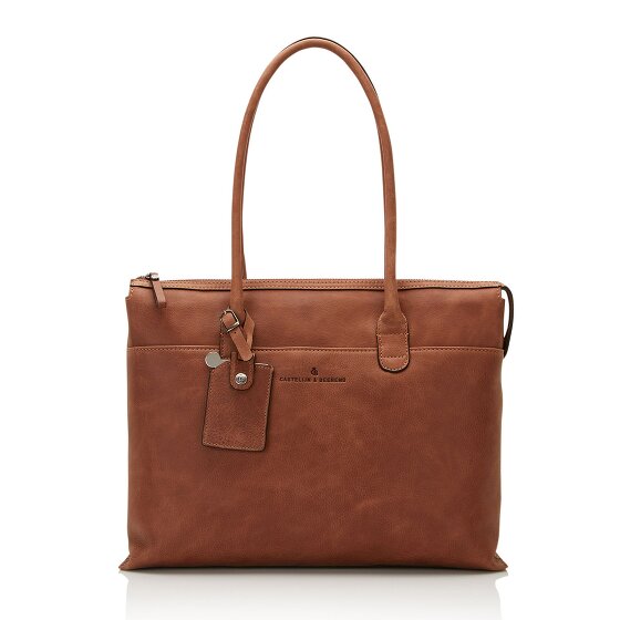 Castelijn & Beerens Carisma Borsa a tracolla RFID in pelle 40 cm Scomparto per laptop