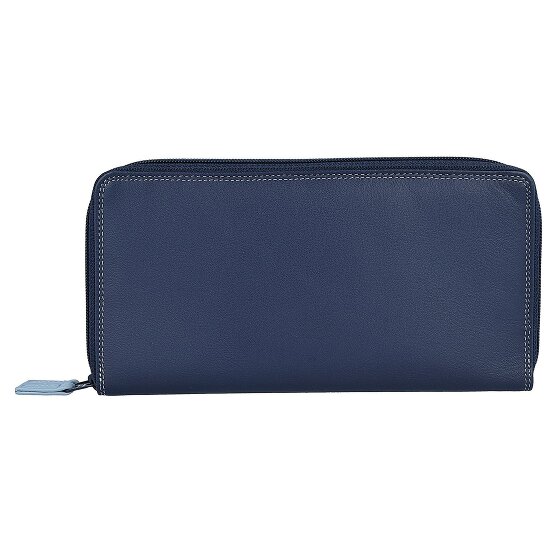 Mywalit Portafoglio grande in pelle con doppia zip 18 cm