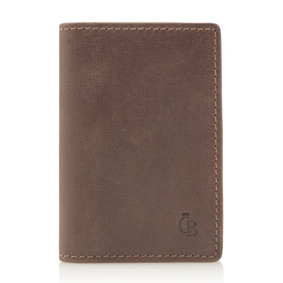 Castelijn & Beerens Canyon Custodia per carte di credito RFID in pelle 7 cm