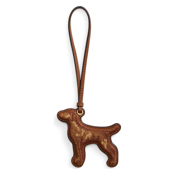 Lauren Ralph Lauren Portachiavi Marcy in pelle, 6 cm