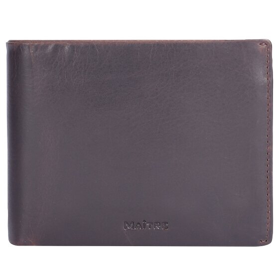 Maître Birkheim Gandolf Portafoglio Protezione RFID Pelle 12.5 cm