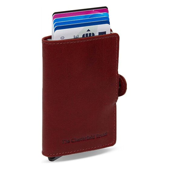 The Chesterfield Brand Albury Custodia per carta di credito Protezione RFID Vera Pelle 7 cm