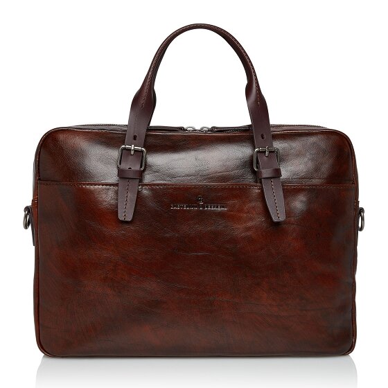 Castelijn & Beerens Rien Cartella RFID in pelle 41 cm Scomparto per laptop