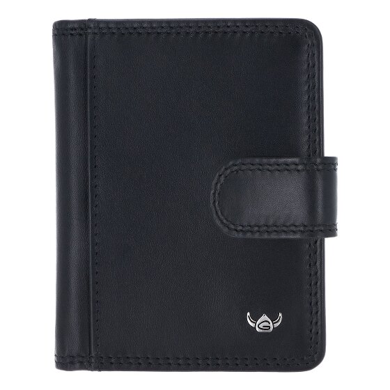 Golden Head Polo Custodia per carta di credito Protezione RFID Vera Pelle 8 cm