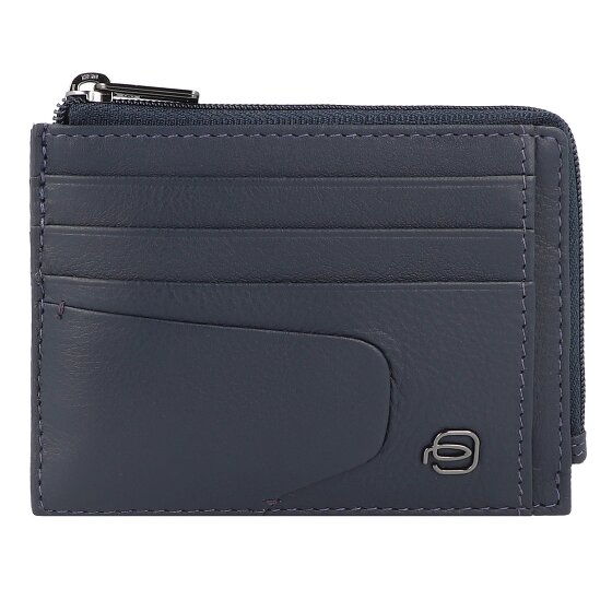 Piquadro Akron Custodia per carta di credito Protezione RFID Pelle 11.5 cm