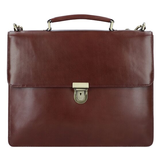 Leonhard Heyden Cambridge Cartella in pelle 38 cm Scomparto per laptop