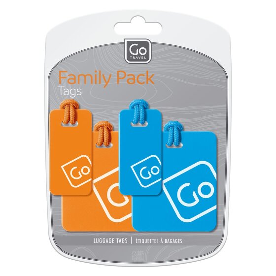 Go Travel Set di etichette con indirizzo 4 pezzi.