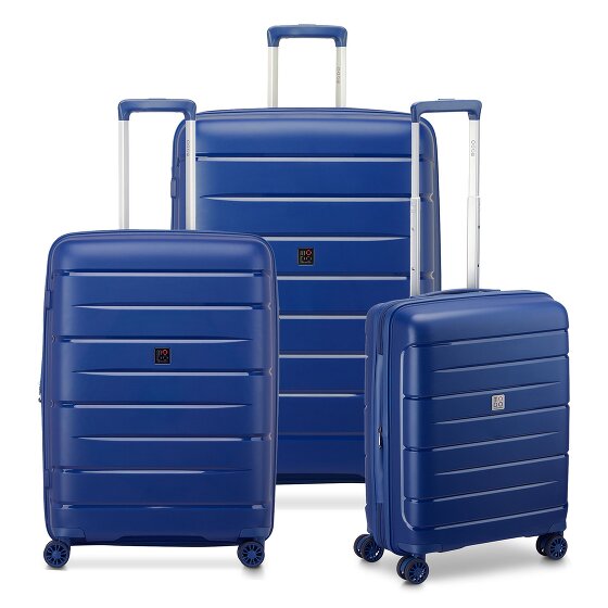 MODO by Roncato Starlight 3.0 4 ruote Set di valigie 3 pezzi con piega di espansione