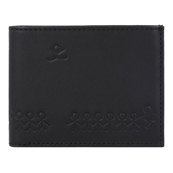 oxmox Leather Portafoglio Protezione RFID Pelle 10.5 cm
