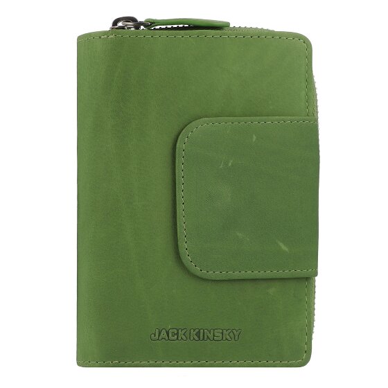 Jack Kinsky Aruba Portafoglio Vera Pelle 14 cm