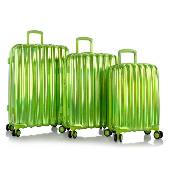 Heys Astro 4 ruote Set di valigie 3 pezzi con piega di espansione