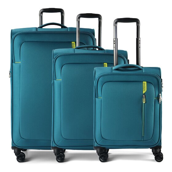 American Tourister Nitestream 4 ruote Set di valigie 3 pezzi espandibile