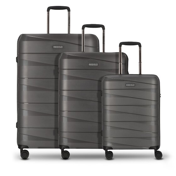 Redolz Essentials 10 3-SET 4 ruote Set di valigie 3 pezzi
