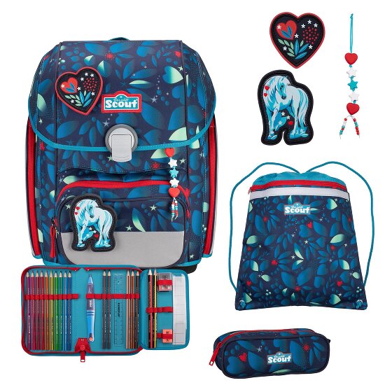 Scout Set di borse scuola Genius LED 4 pz.
