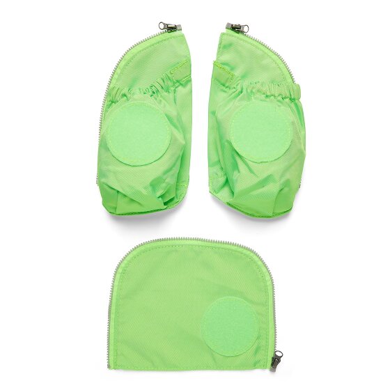 Ergobag Accessori Tasche laterali fluo Set di sicurezza 3 pezzi.